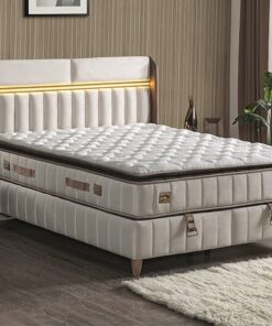 Alternative view of Rose – Saltea Premium cu topper -  30 cm, arcuri Hercules