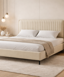 Pat tapitat Riviera 160x200 – Eleganță modernă și rafinament premium