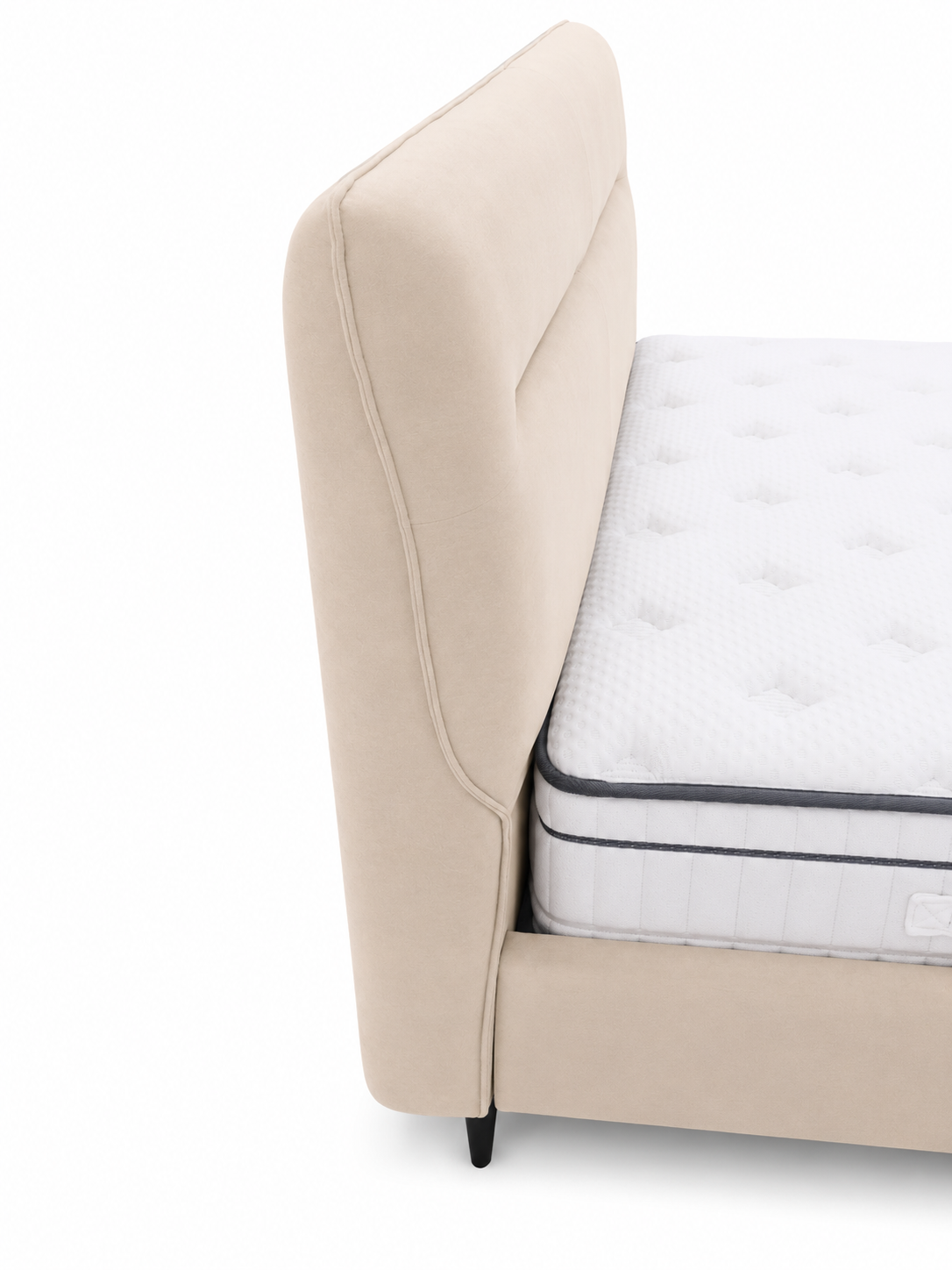 Pat tapitat Linea Premium – Eleganță modernă, construcție solidă și finisaje premium - imagine 4